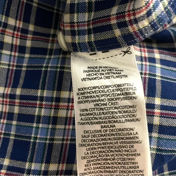 POLO RALPH LAUREN CLASSIC FIT  BUTTON DOWN SHIRT, SIZE LARGE - Picture 8 of 9